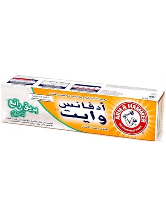 معجون اسنان ادفانس وايت من ارم اند هامر - 115 جرام