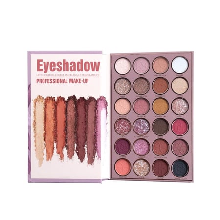 دفتر باليت كرستين 5 في 1 ظلال العيون + اضاءة + احمر خدود + احمر الشفاه + كونسيلر + تاتو الحواجب من كرستين - CH-K2312