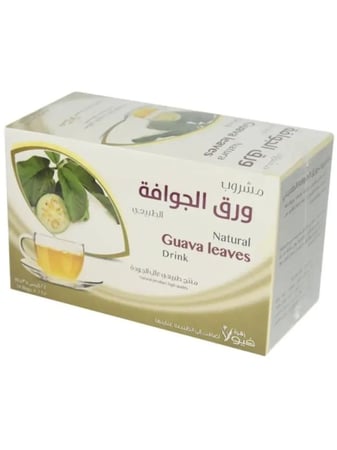 مشروب ورق جوافه الطبيعي من زهرة فيولا - 24 كيس × 3 جرام