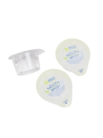 غسول الفم كبسولات منعشه بنكهه النعناع من بيوتي سيستم  - 13 مل × 12