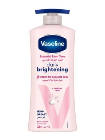 لوشن مفتح للبشرة اللون الموحد الأساسي من فازلين - 725مل