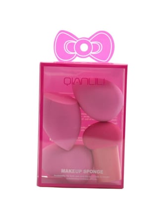 طقم اسفنجات مكياج من صالون سيستم ، 4 قطع / الوان متعددة