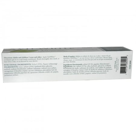 معجون اسنان زيلي وايت من ناو , 181 جرام