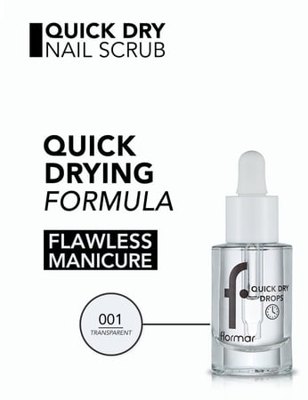 قطرات سريعة الجفاف للأظافر من فلورمار - 8 مل