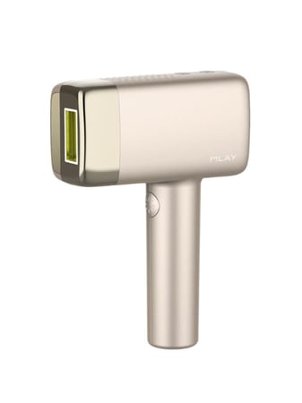 جهاز ازالة الشعر بالليزر T14 المطور بخاصية التبريد الجليدي  من ملاي - اللون الذهبي