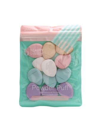 مجموعة اسفنجات مكياج من بيوتي سيستم , 12 قطعة