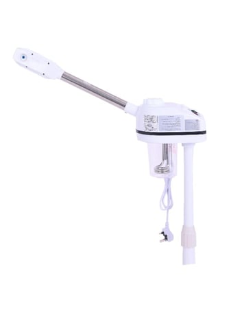 جهاز بخار وجه ساخن LH-205 من صالون سيستم , لون ابيض