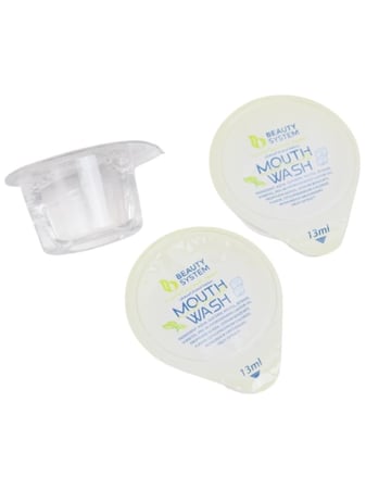 غسول فم بالكبسولات المتطورة بنكهة النعناع من بيوتي سيستم , 13 مل × 20