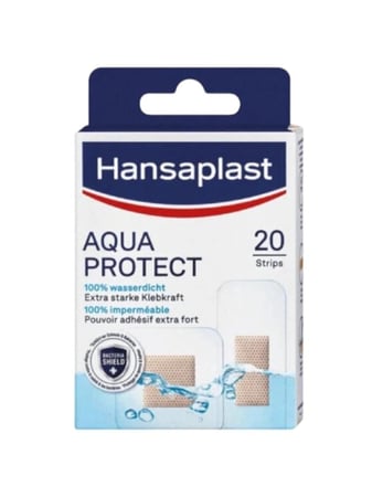 لصقات جروح اكوا بروتيكت مقاوم للماء من هانسا بلاست - 20 لصقة