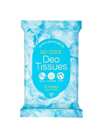 مناديل سو كول مزيلة للعرق من بريتي - 15 منديل