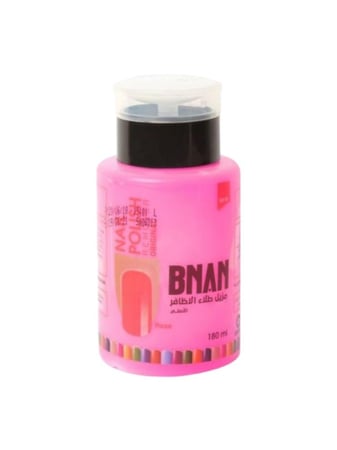 مزيل طلاء اظافر برائحة الورد من بنان , 180 مل