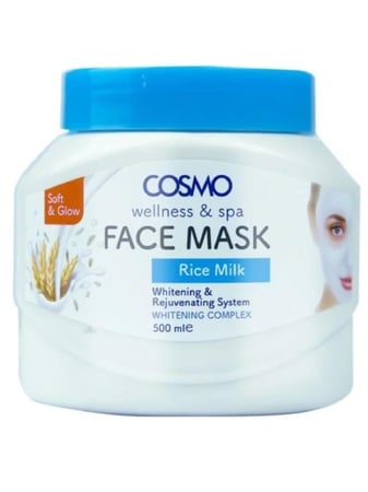 قناع الوجه بحليب الأرز من كوزمو  ، 500 مل