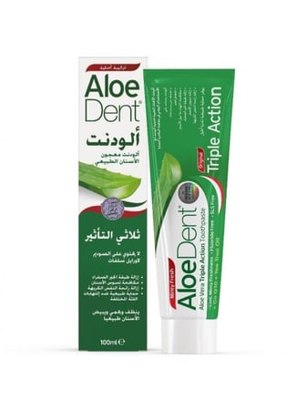 معجون اسنان الودنت بالصبار - ثلاثي المفعول 100 مل