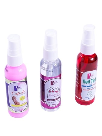 مجموعة العناية بالأظافر من سبا سيستم - 3×50 مل