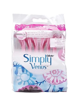 جيليت ماكينة حلاقة سيمبلي فينوس  -Gillette Simply Venus Razor 8