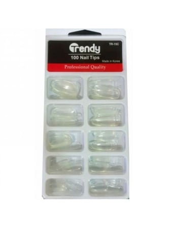مجموعة اظافر  من تريندي , 100 حبة / TR15C