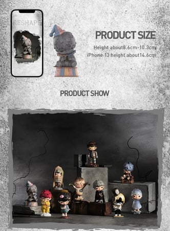 Hirono Reshape Series Figures