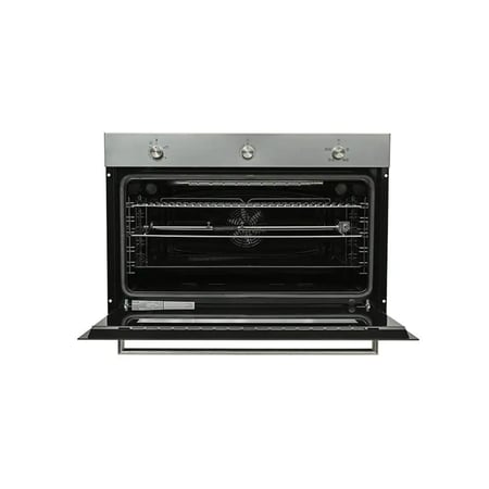 جنرال سوبريم فرن غاز مدمج (بلت ان) 90سم 120 لتر 4 وظائف ستانلس ستيل ايطالي GSO904IGMM