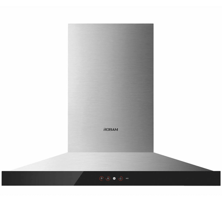 شفاط مطبخ robam 90 سم استيل 1200 م3س بواجهة تحكم للمطابخ