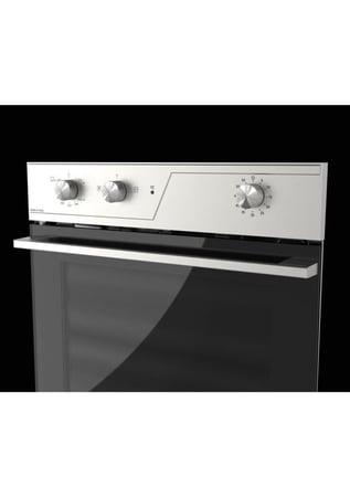 فرن بلت-إن Glem GFRG21IX 59.7 سم ستانلس ستيل بخمسة وظائف للمطبخ