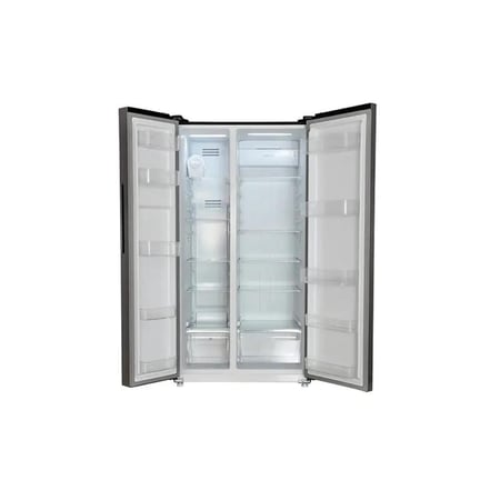 ثلاجة جنرال سوبريم GE بابين دولابى 19.0 قدم استيل بمانع تجمد