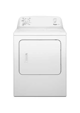نشافة ويرلبول سعة 7 كجم 12 برنامج أبيض للمنزل 4kwed5600jw