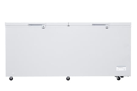 فريزر صدري white westinghouse 708 لتر انفيرتر أبيض للمنازل والمحلات