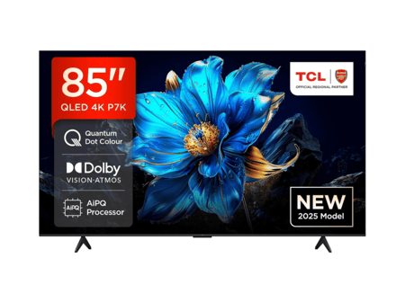 تلفزيون ذكي TCL 0 بوصة QLED 0K بمسرع ألعاب AiPQ وصوت Dolby Atmos