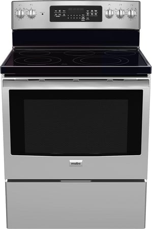 فرن كهربائي مابي سيراميك 5 عيون تنظيف ذاتي ستانلس ستيل للمطبخ