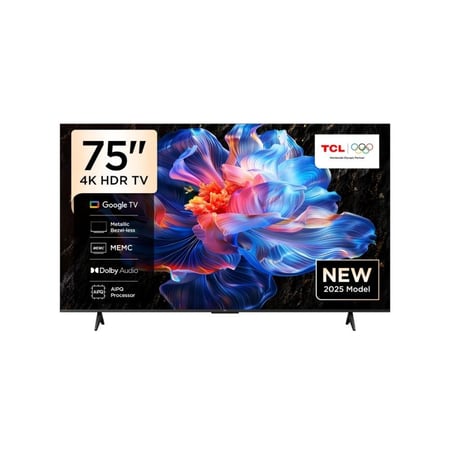 شاشة سمارت تي سي ال 75 بوصة اوامر صوتية