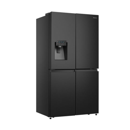 ثلاجة دولابية Hisense 4 أبواب 543 لتر انفرتر بصانعة ثلج وموزع ماء للعائلة