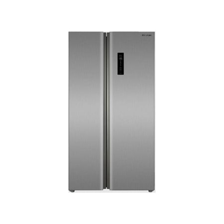 ثلاجة هيونداي دولابي 17 قدم نو فروست إنفرتر 488 لتر سلفر HY-FS480S