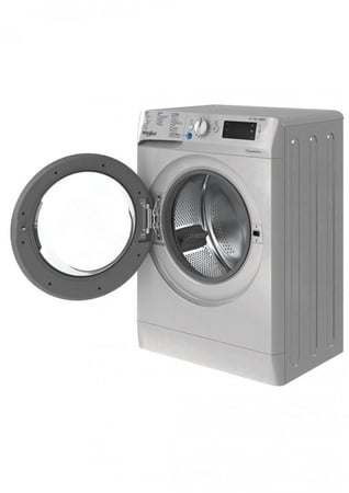 غسالة ويرلبول 9 كيلو انفيرتر 16 برنامج فضية للعائلات WMX91200S