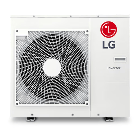 مكيف مخفي LG إنفرتر 0 طن وحدة داخلية أبيض حار وبارد للمنازل