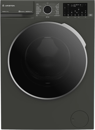 غسالة اريستون اتوماتيك أمامية 12كجم غسيل 8كجم تجفيف 15 برنامج انفرتر