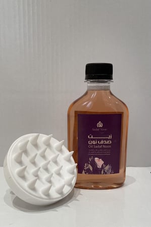 زيت صدف نون الخاص مع فرشاه 300ملي