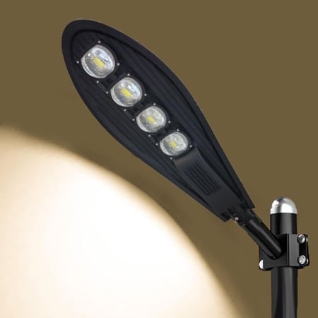 فانوس شارع كوبرا  200 واط انارة كريمي 4000 كلفن