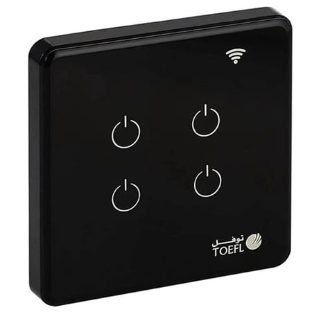 مفتاح ذكي رباعي تحكم عن بعد Wifi