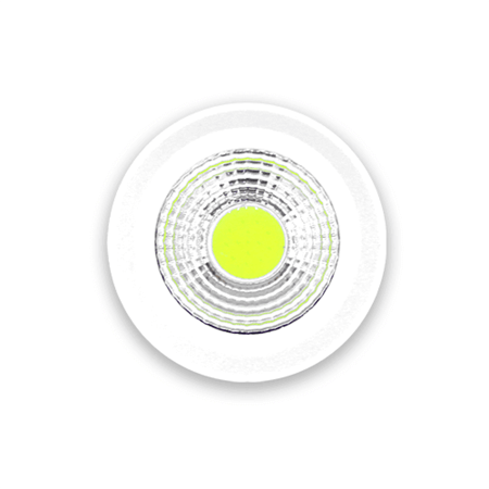 سلندر خارجي ليد 7 واط  فريم ابيض صورة امامية متجر ماهرون