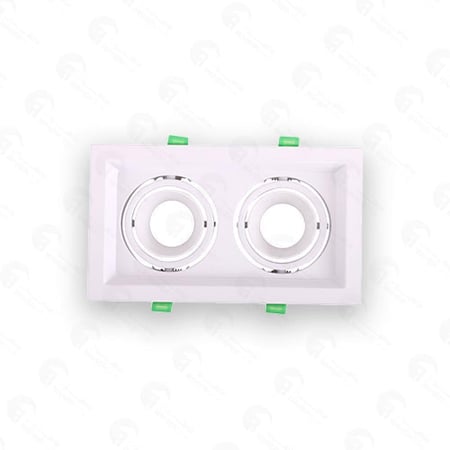 فريم ضد التوهج الالمنيوم مربع ثنائي