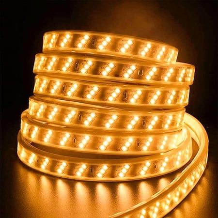 لي ليد مخفي ثلاث خطوط 180 لمبة 8 واط انارة صفراء 3000 كلفن ماهرون