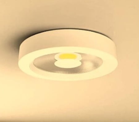 شكل العاكس الداخلي والعدسة لكشاف لطش سيوبي 30 واط أبيض