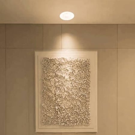 سبوت لايت بانل 7 واط 7سم انارة صفراء 3000 كلفن