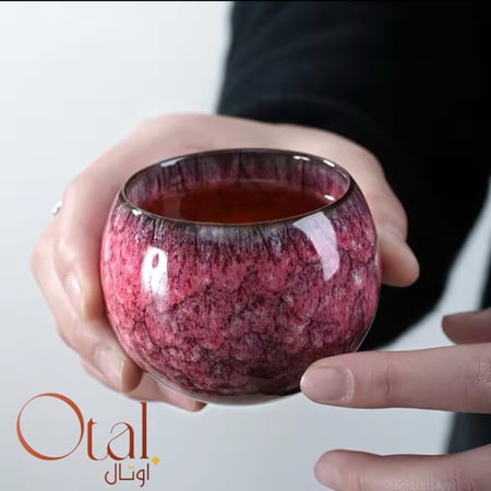 اكواب قهوة الكونغ فو الخزفية