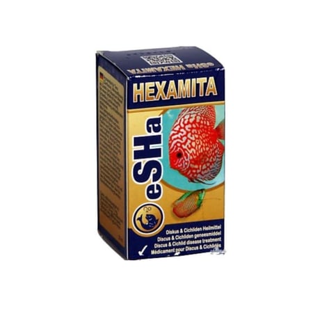 علاج أسماك الديسكس و السيكلد - eSHa HEXAMITA
