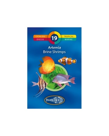 براين شرمب المجمد مع الثوم - Artemia Brine Shrimps with Garlic - Frozen Fish Food (95g)