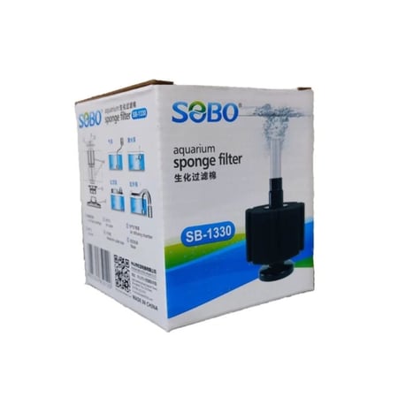 Sobo SB-1330 Aquarium Sponge Filter - فلتر إسفنجي للأحواض