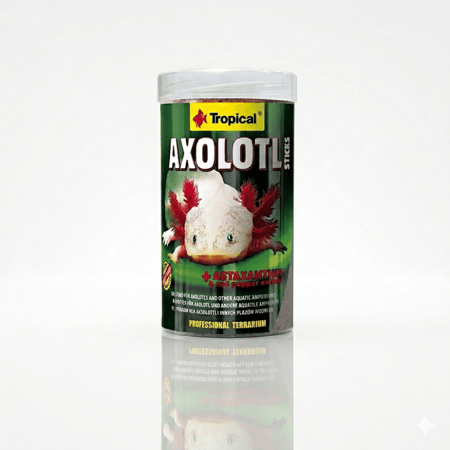 Tropical Axolotl Sticks – أعواد غاطسة لتعزيز نمو قنفذ البحر والبرمائيات