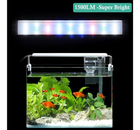 مصباح LED بطيف كامل لأحواض السمك (30 – 45 سم)