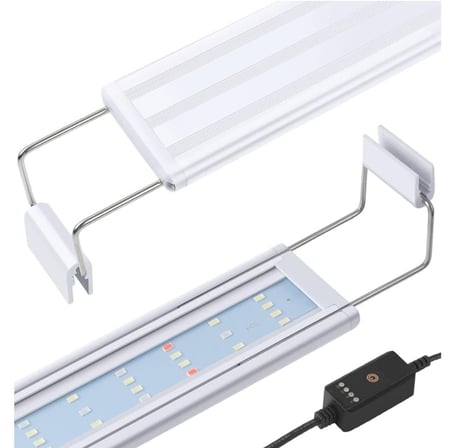 مصباح LED بطيف كامل لأحواض السمك (30 – 45 سم)